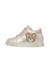 Baskets bébé fille en cuir geordi 3 Platine-marron 3 - vertbaudet enfant 