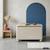 Coffre à jouets enfant décor bois laqué - noushka Beige 1 - vertbaudet enfant 