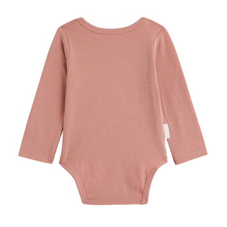 Lot de 3 bodies bébé manches longues Rose 4 - vertbaudet enfant 