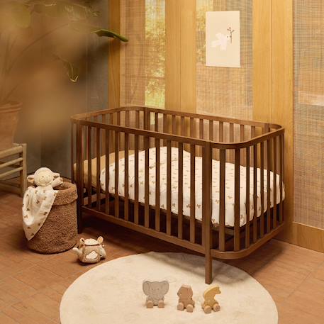 Housse de couette + taie d'oreiller mini teddy bear (100 x 140 cm) Blanc, beige 4 - vertbaudet enfant 