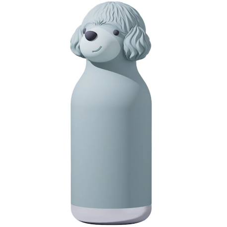 Gourde isotherme bestie caniche (460 ml) Bleu, noir 1 - vertbaudet enfant 