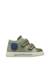 Baskets bébé garçon en cuir michael 3 Kaki-bleu+Orange-bleu 1 - vertbaudet enfant 