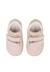 Baskets enfant en cuir et daim vimby à scratch Kaki-orange+Rose poudré-blanc 9 - vertbaudet enfant 