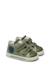 Baskets bébé garçon en cuir michael 3 Kaki-bleu+Orange-bleu 2 - vertbaudet enfant 