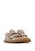 Chaussures premiers pas bébé garçon en daim cocoon à scratch Gris tourterelle-marron+Vert olive-marron 2 - vertbaudet enfant 