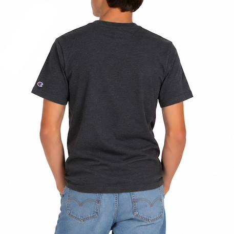 T-shirt garçon à manches courtes signature Blanc+Gris+Noir+Vert 6 - vertbaudet enfant 
