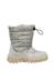 Bottes bébé fille en daim et tissu poznurr 3, imperméables Argent 1 - vertbaudet enfant 