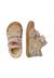 Chaussures premiers pas bébé garçon en daim cocoon à scratch Gris tourterelle-marron+Vert olive-marron 4 - vertbaudet enfant 