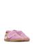 Chaussons enfant en tissu carillon, avec patch ours Céleste-beige+Rose-beige 7 - vertbaudet enfant 