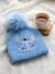 Bonnet stitch enfant bleu en maille extra-douce, taille unique, lilo & stitch Bleu 1 - vertbaudet enfant 