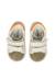 Baskets bébé garçon en cuir et daim jalip à scratch Blanc-gris+Blanc-vert 9 - vertbaudet enfant 