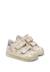 Baskets bébé fille en cuir wompa à scratch Blanc-lilas 2 - vertbaudet enfant 