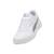 Baskets basses à lacets Blanc   argent+Blanc soft taupe+Noir 3 - vertbaudet enfant 