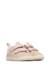 Baskets enfant en simili cuir et tissu yompy à scratch Beige-rose+Marine-vert 2 - vertbaudet enfant 