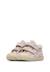Chaussures premiers pas bébé fille en daim cocoon à scratch Rose poudré-céleste 5 - vertbaudet enfant 