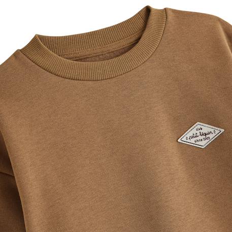 Sweat en molleton jules Marron 4 - vertbaudet enfant 