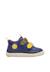 Baskets montantes enfant en simili cuir et synthétique yompy high à scratch Marine-vert+Pourpre foncé-rose 1 - vertbaudet enfant 