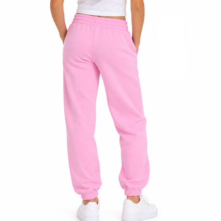 Pantalon de jogging fille Beige+Rose 5 - vertbaudet enfant 