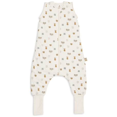 Gigoteuse à pieds avec manches amovibles mini teddy bear (18-36 mois) Blanc, bleu, marron+Ecru, beige 2 - vertbaudet enfant 