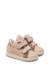 Baskets bébé fille en cuir et daim kiner à scratch Rose-marron 2 - vertbaudet enfant 