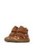 Bottines barefoot bébé fille en daim wigghi à scratch, broderies papillons Marron-rose 5 - vertbaudet enfant 