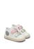 Baskets fille en cuir et tissu michael 3 Blanc-sauge 2 - vertbaudet enfant 
