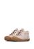 Chaussures premiers pas bébé fille en cuir cocoon Platine-rose 5 - vertbaudet enfant 