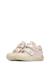 Chaussures premiers pas bébé fille en cuir cocoon à scratch Platine-rose 5 - vertbaudet enfant 