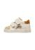Baskets bébé fille en cuir et daim sasha à scratch Blanc-beige 3 - vertbaudet enfant 
