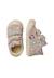Chaussures premiers pas bébé fille en daim cocoon à scratch Beige-marron 4 - vertbaudet enfant 