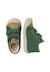 Chaussures premiers pas bébé garçon en cuir cocoon à scratch Marron-sable+Vert-kaki 9 - vertbaudet enfant 