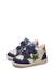Baskets montantes bébé garçon en cuir et daim alnoite high 2 à scratch Blanc-bleu+Gris-citrouille+Vert-bleu ciel 5 - vertbaudet enfant 