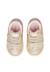 Baskets bébé fille en cuir et tissu truby à scratch Rose-platine 4 - vertbaudet enfant 