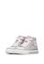 Baskets montantes fille en tissu irisé ylfas Argent 5 - vertbaudet enfant 
