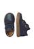 Baskets enfant en cuir et daim albus star à scratch Bleu-vert+Marron-marine 4 - vertbaudet enfant 