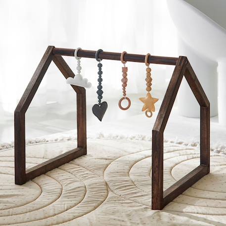 Arche de jeu house of elodie dark wood Marron 3 - vertbaudet enfant 