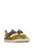 Baskets bébé garçon en simili cuir yompy à scratch Kaki-bleu 2 - vertbaudet enfant 