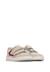 Baskets barefoot enfant en cuir et daim bimko à scratch Beige-rose+Marine-blanc crème 2 - vertbaudet enfant 