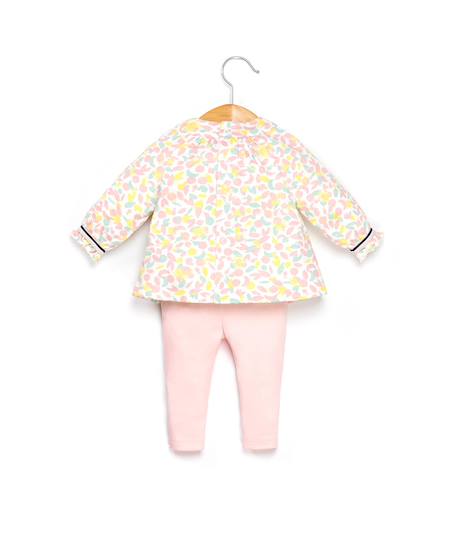 Ensemble tunique + leggings 100% coton bébé fille Imprime 2 - vertbaudet enfant 
