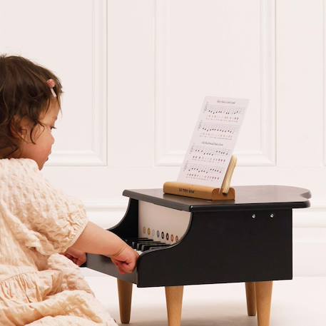 Piano à queue en bois fsc Noir, blanc 3 - vertbaudet enfant 