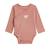 Lot de 3 bodies bébé manches longues ouverture croisée Rose 4 - vertbaudet enfant 