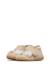 Chaussons bébé garçon en tissu bidaim Beige-blanc crème 5 - vertbaudet enfant 