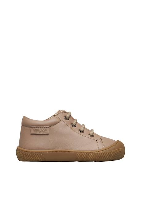 Chaussures barefoot garçon en cuir amur Gris tourterelle+Marine 1 - vertbaudet enfant 