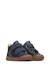 Baskets bébé garçon en cuir et daim heist à double scratch Marine-vert 2 - vertbaudet enfant 