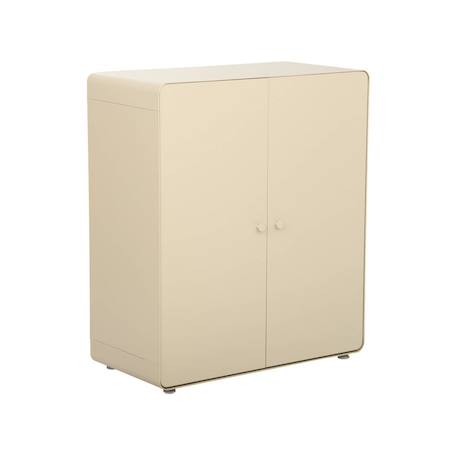 Commode armoire métal 2 portes - tribeca Beige+Bleu+Noir+Terracotta 2 - vertbaudet enfant 