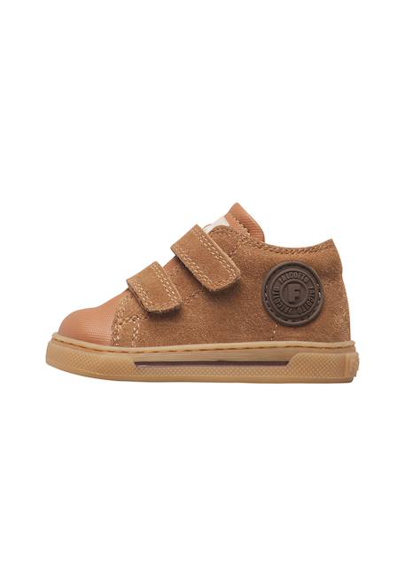 Baskets garçon en cuir et synthétique michael 3 Cognac 3 - vertbaudet enfant 