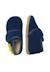 Chaussons bébé garçon en tissu samby Marine 4 - vertbaudet enfant 
