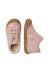 Chaussures premiers pas bébé fille en daim cocoon, broderies papillons Rose-marron 4 - vertbaudet enfant 