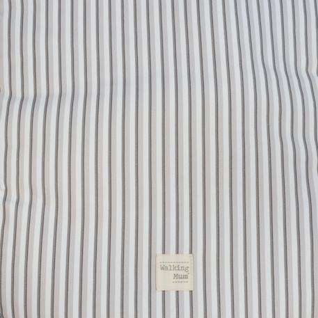 Chancelière été botton rayures Beige 5 - vertbaudet enfant 