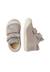 Chaussures premiers pas bébé fille en cuir et daim kolde à scratch Gris-argent 4 - vertbaudet enfant 